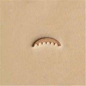 Stanta de embosare piele Craftool V406 (veiner festonat si cu linii) - Tandy Leather 6406-00 - Img 2