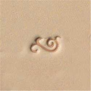 Stanta de margini embosare Craftool O56 (volute) pentru piele - Tandy Leather 67010-09 - Img 2