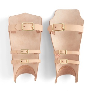 Tipar hartie aparatori de tibie (Greaves) - Tandy Leather 56449-00 - Img 4