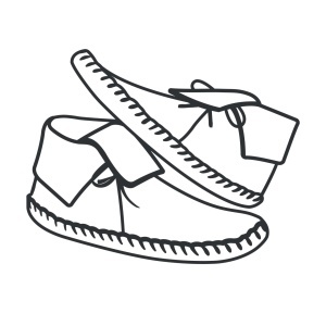 Tipar hartie mocasini Canyon (Canyon Moccasin) - Tandy Leather 56441-00