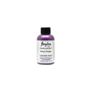 Vopsea acrilica Angelus perlata (Pearlescent) pentru piele, 118 ml - Img 4