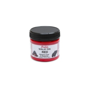 Vopsea acrilica Angelus rosie pentru talpa/incaltaminte, 60ml - Img 2