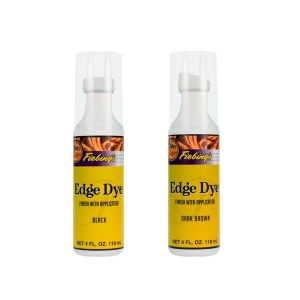 Vopsea canturi piele cu aplicator Fiebing's Edge Dye Finish (118 ml) – Finisare Rapida si Uniforma - Img 8