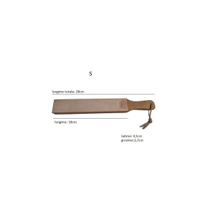 ZS Strop cu doua fete din piele PREMIUM S,M,MX,L, ZEPHYR - Img 1
