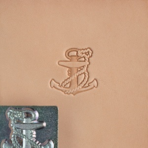 Cap de stanta de embosare 3D Craftool, model ancora (Anchor) - Tandy Leather 8680-00