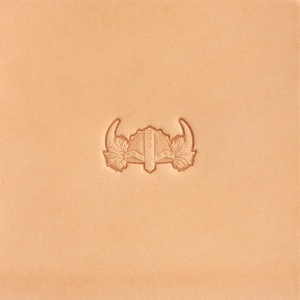 Cap de stanta de embosare 3D Craftool, model casca de viking (Viking Helmet) - Tandy Leather 8738-00 - Img 2
