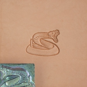 Cap de stanta de embosare 3D Craftool, model sarpe cu clopotei (Rattlesnake) - Tandy Leather 88318-00