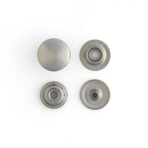 Capse Line 20 si Line 24, negru mat, gunmetal mat sau inox, set 100 buc - Tandy Leather - imagine 6