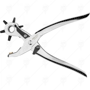 Cleste revolver cu preducele pentru pielarie Wiha