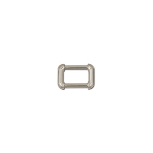Inel cu colturi rotunjite pentru barete de 25 mm, nichelat - Tandy Leather - Img 4