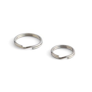 Inele despicate mici 13 si 16 mm, fara nichel, set 10 buc - Tandy Leather