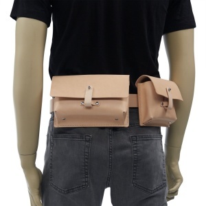 Kit borseta de curea Explorer din piele vegetala Tandy Leather, 25 x 14 x 6 cm - imagine 7