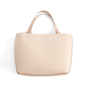 Kit geanta tote Charlotte din piele vegetala Tandy Leather, cu trusa cosmetice - imagine 5
