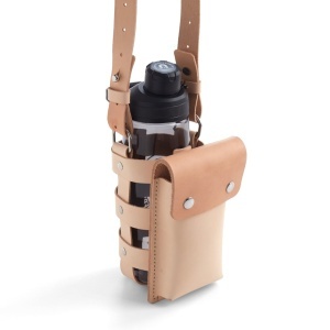 Kit husa pentru sticla de apa Explorer din piele vegetala Tandy Leather - imagine 5