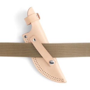 Kit teaca de cutit Explorer din piele vegetala Tandy Leather, pentru lame de 10 cm - imagine 5
