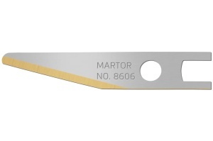 Lame grafice Martor nr. 8606, varfuri rotunjite, set 100 buc