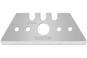 Lame trapezoidale Martor nr. 65232, varfuri rotunjite, set 10 buc