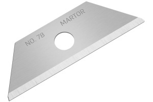 Lame trapezoidale Martor nr. 78, set 10 buc
