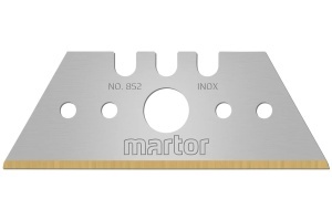 Lame trapezoidale Martor nr. 852, inox, set 10 buc