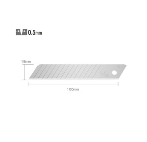 LBD-50 Set 50 lame cutter segmentate 18 mm, Olfa - Img 4