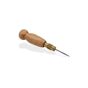 Maner din lemn cu latura anti-rotire pentru sula | Craftool® Tandy Leather SUA - Img 3