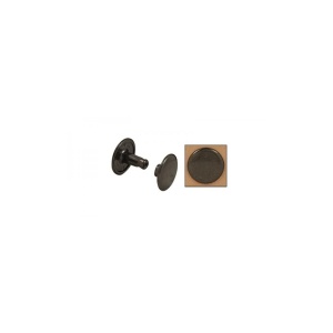 Nituri cu cap dublu lat 13 mm, finisaj negru lucios, set 100 buc - Tandy Leather - Img 2