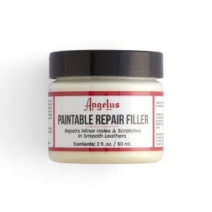 Pasta de reparatie vopsibila Angelus Paintable Repair Filler pentru gauri si zgarieturi in piele (60 ml)