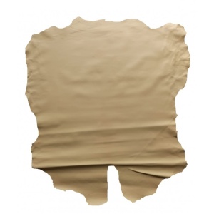Piele Naturala Vopsita / Captuseala Crem pentru Proiecte Mici