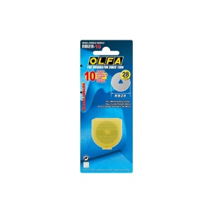 RB-28-10 Set 10 lame cutter rotativ 28 mm ,Olfa - Img 4
