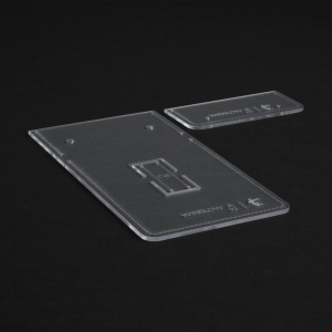 Sablon acrilic portofel mic Winslow (Winslow Small Wallet) - Tandy Leather 58026-00 - imagine 4