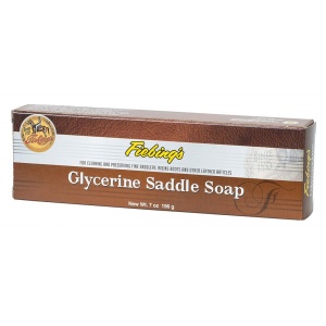 Sapun solid cu glicerina pentru curatarea si intretinerea pielii Fiebing’s Glycerine Saddle Soap (196 g) - Img 2