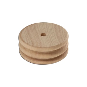 Scula din lemn pentru finisat si lustruit canturi din piele Tandy Leather SUA - Img 3