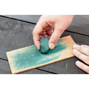 SDPIMPC1 Strop cu o fata din piele aspra pentru ascutire cu maner plat cu pasta de ascutire Chrox/Dialux Verde - Img 4