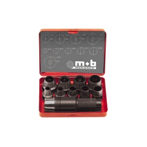 Set 15 preducele profesionale pentru piele/cauciuc dimensiune ˜ 2 - 29 mm - Img 2