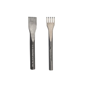 Set 2 dalti perforare cusaturi piele C.S. Osborne & CO.