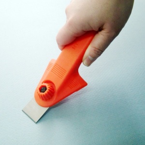 Set 2 lame inox razuitor cu zimti 36mm, NT Cutter - Img 5
