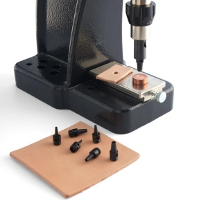 Set utilizare preducele cu presa de nituit - Tandy Leather - Img 4