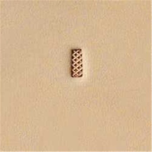Stanta de embosare piele Craftool A105 (background dreptunghi cu patratele) - Tandy Leather 6105-00 - Img 2