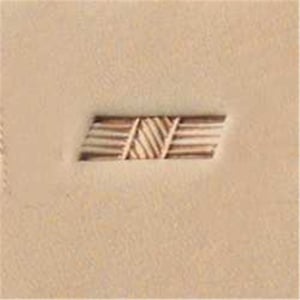Stanta de embosare piele Craftool X505 (basketweave inclinat) - Tandy Leather 6505-00 - Img 2