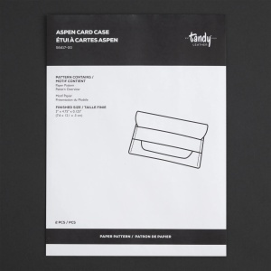Tipar hartie port-card Aspen (Aspen Card Case) - Tandy Leather 56417-00 - Img 2
