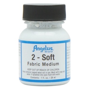Aditiv vopsele acrilice pentru textile si tesaturi Angelus 2-SOFT, 29.5 ml