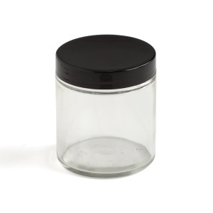 Borcan din sticla pentru amestecat si pastrat coloranti, cu capac insurubabil, 118 ml - Tandy Leather 2085-00