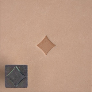 Cap de stanta de embosare 2D Craftool Mini, model romb (Diamond) - Tandy Leather 8848-00
