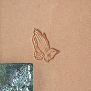 Cap de stanta de embosare 3D Craftool, model maini impreunate in rugaciune (Praying Hands) - Tandy Leather 88331-00