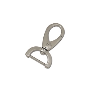 Carabina rotativa cu arc si arcada plata, nichelata, 19 mm si 25 mm - Tandy Leather - Img 4