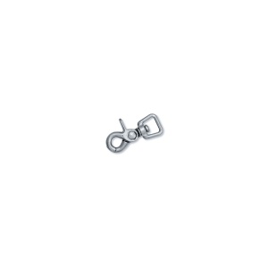 Carabina rotativa cu arc (Trigger Snap) nichelata, 16, 19 si 25 mm - Tandy Leather - Img 4
