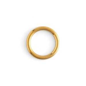 Inele O turnate, alama masiva sau negru lucios, 10-51 mm - Tandy Leather - imagine 7