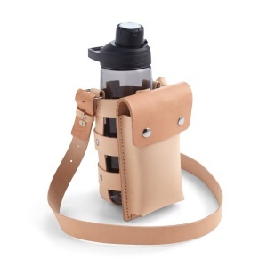 Kit husa pentru sticla de apa Explorer din piele vegetala Tandy Leather