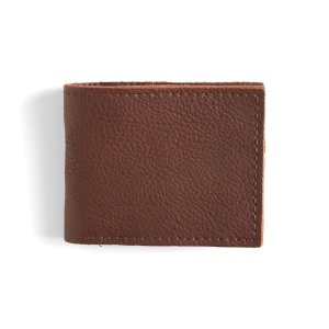 Kit portofel bi-pliat Bison din piele de bizon Tandy Leather, 11,4 x 8,9 cm