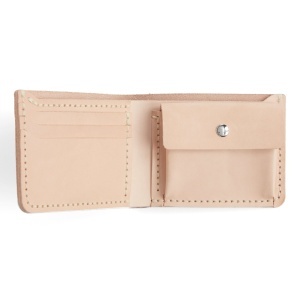 Kit portofel bi-pliat Explorer din piele vegetala Tandy Leather, 12 x 8,9 x 3,8 cm - imagine 4